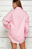 Pink Bubblegum Oversized Shirt